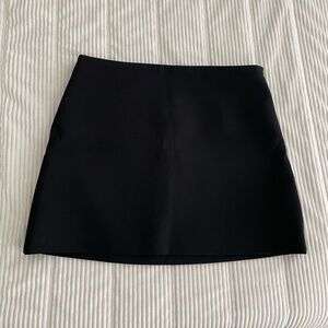 Zara black mini skirt